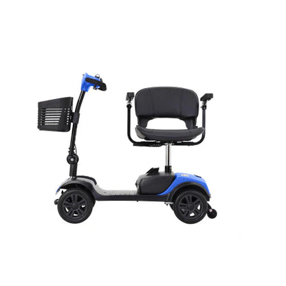 transportation  strong  speed control  shield  secure  scooter  safety  safe  pneumatic tires  person  people  non-pneumatic  mobility  miles  long range  ill  groceries  front  electric  elderly  battery  basket  anti-tilt 