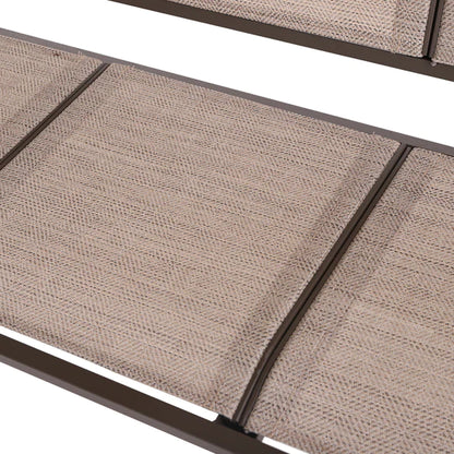 3 Person Outdoor Patio Swing,steel frame textlene seats Steel Frame swing chair XH