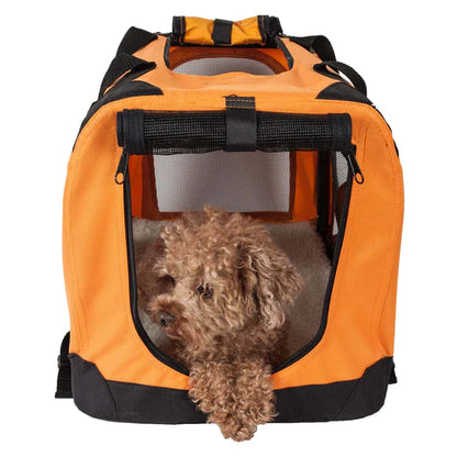 Folding Zippered 360 Vista View House Pet Crate