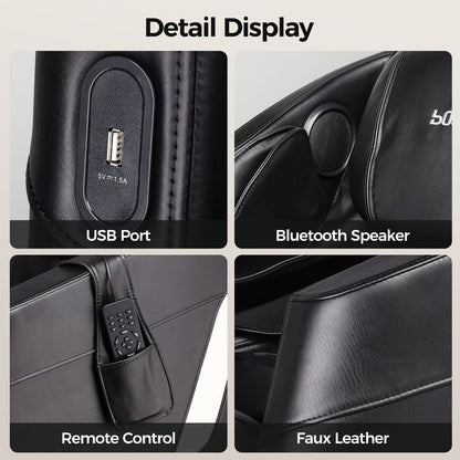 Full Body Zero Gravity Massage Chair with Bluetooth