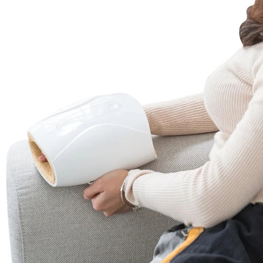 Rechargeable Cordless Hand Massager with Heat Therapy