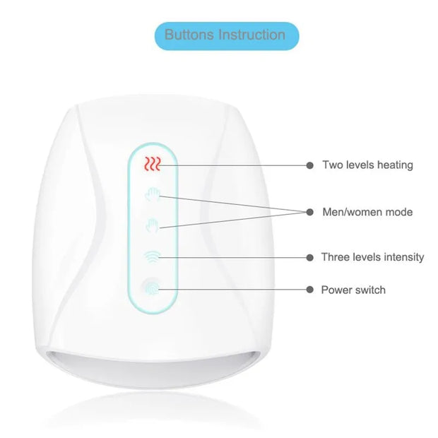 Rechargeable Cordless Smart Electric Hand Massager