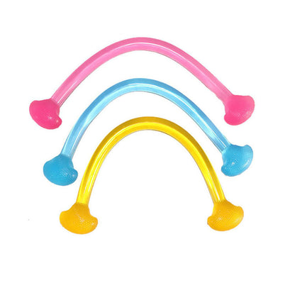Yoga Pilates Elastic Pull Rope Gym Fitness Workout Silicone Resistance Band - Home Brains And Brawn