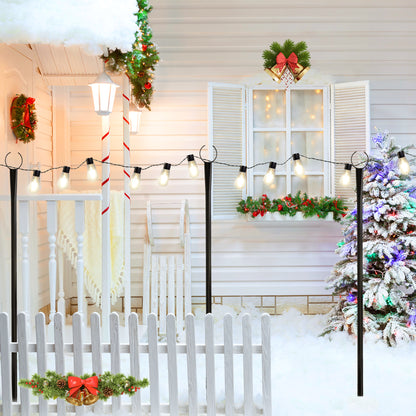 Set of 6 RC String Light Pole - HomeBrainsandBrawn