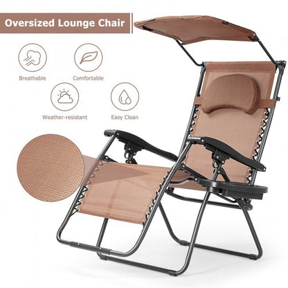 Folding Recliner Lounge Chair - HomeBrainsandBrawn
