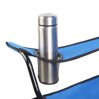 Double Folding Picnic Chairs w/Umbrella Mini Table Beverage Holder Carrying Bag - Home Brains And Brawn