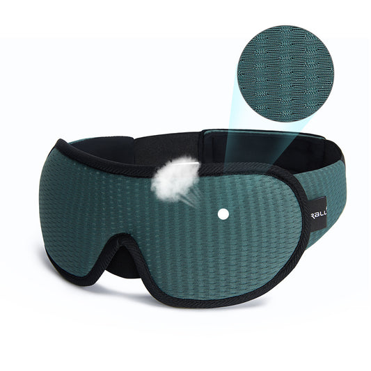 3D Sleeping Mask Block Out Light Soft Padded Sleep Mask For Eyes Slaapmasker Eye Shade Blindfold Sleeping Aid Face Mask Eyepatch - Home Brains And Brawn