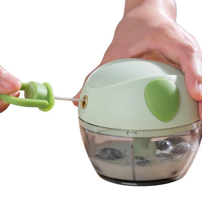 Manual Meat Mincer Garlic Chopper Rotate Garlic Press Crusher Vegetable Onion Cutter - Home Brains And Brawn