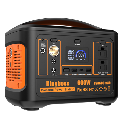 Portable Power Station Solar Generator - HomeBrainsandBrawn