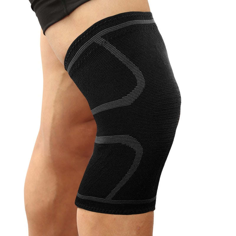 1PCS Fitness Running Cycling Knee Support Braces Elastic Nylon Sport Compression Knee