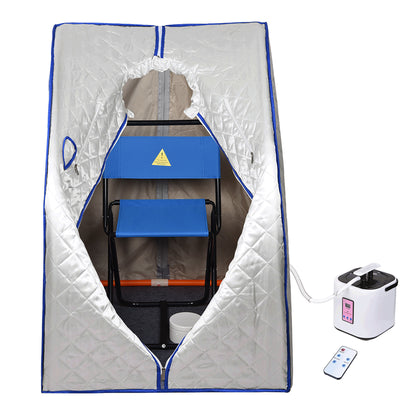 Portable Sauna Silver - Home Brains And Brawn
