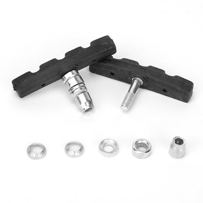 Bike Brake Pads Road Mountain Bicycle V-Brake Blocks Set 70mm Non-Slip V Bicycle Stop Caliper - Home Brains And Brawn