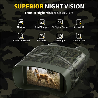 Night Vision Goggles - 4K Night Vision Binoculars For Adults - Home Brains And Brawn