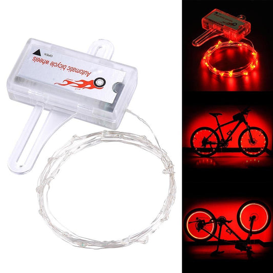 Bike Wheel Light red - Home Brains And Brawn