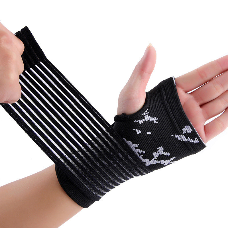 Black Adjustment Hand Wrist Palm Support