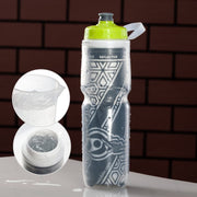 Bicycle Reflective Insulated Water Bottle - Home Brains And Brawn