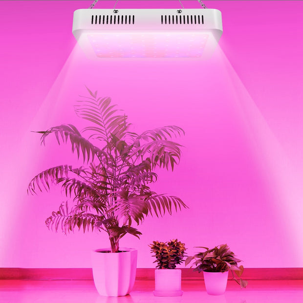 LED Grow Light 1000W 380-800nm Plant Grow Light - Home Brains And Brawn