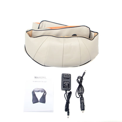 Back and Shoulder Shiatsu Massager Electric Neck Massage Pillow with Heating - Home Brains And Brawn