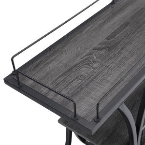 Industrial Bar Cart Kitchen Bar&Serving Cart - HomeBrainsandBrawn