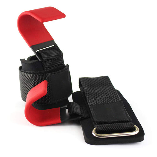 Heavy Duty Lifting Grips Wrist Strap - single - Home Brains And Brawn