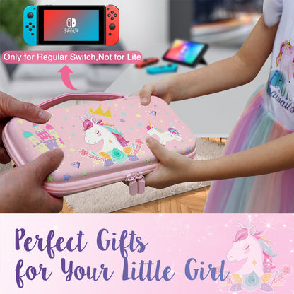 Pink Unicorn Carrying Case Compatible - Home Brains And Brawn