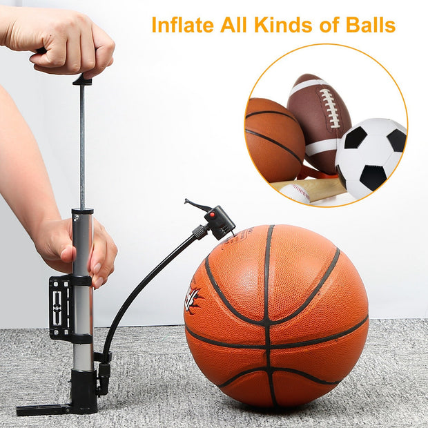 Mini Bike Pump Portable Bicycle Tire - Home Brains And Brawn