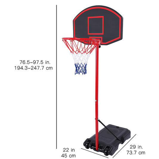 Portable Removable Adjustable Teenager Basketball Rack - Home Brains And Brawn
