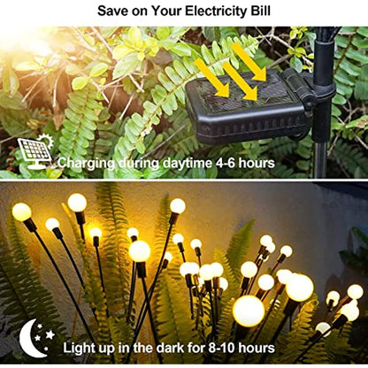 Solar Garden Lights Outdoor Decorations - Home Brains And Brawn