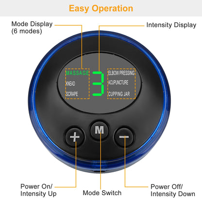 EMS Foot Massage Pad Electric Stimulator Massager Unit Rechargeable Leg Reshaping Muscle Pain Relax - Home Brains And Brawn