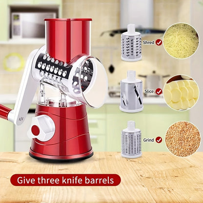 Vegetable Slicer; Multifunctional Fruit Slicer; Manual Food Grater - Home Brains And Brawn