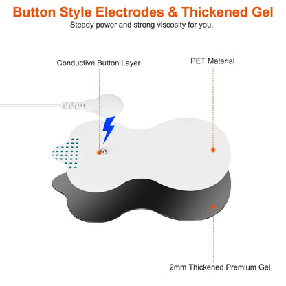 Electric Muscle Stimulator Dual Channels Pulse Massager - Home Brains And Brawn
