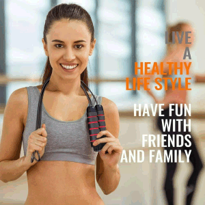 Jump Rope Gym Aerobic Exercise Boxing Skipping Adjustable Bearing Speed Fitness XH - HomeBrainsandBrawn