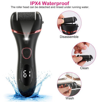 Electric Foot Callus Remover Foot Grinder Rechargeable - Home Brains And Brawn
