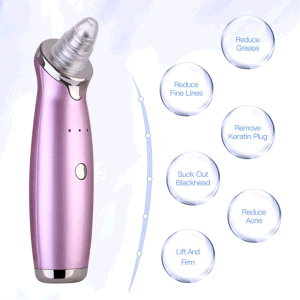Electric Blackhead Remover Pore Vacuum Suction Diamond Dermabrasion Face Cleaner - Home Brains And Brawn