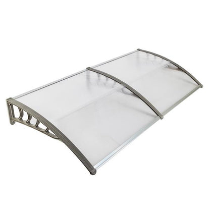 Household Application Door & Window Awnings Brown Board & Black Holder - Home Brains And Brawn