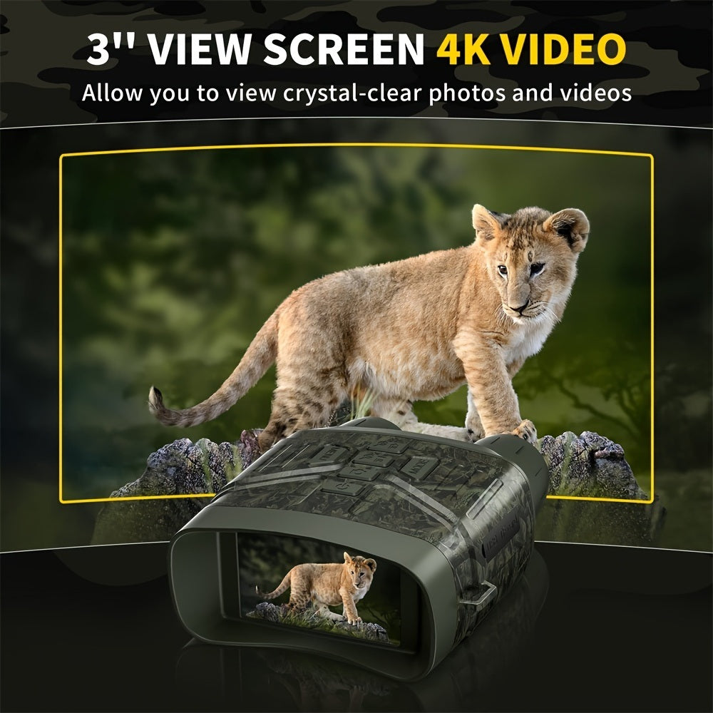 Night Vision Goggles - 4K Night Vision Binoculars For Adults