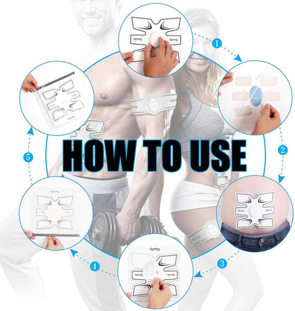 OSITO 3Sets Massager Machine Stimulator Fitness - Home Brains And Brawn
