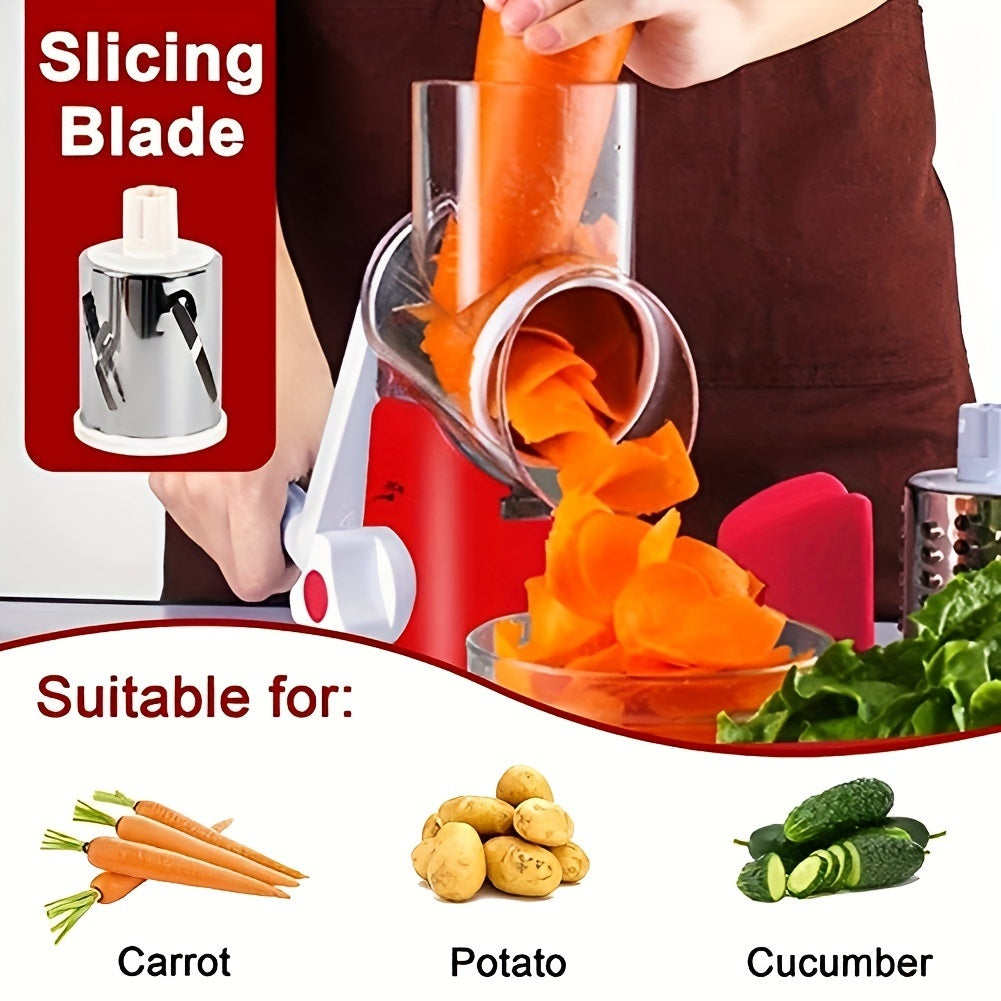 Vegetable Slicer; Multifunctional Fruit Slicer; Manual Food Grater