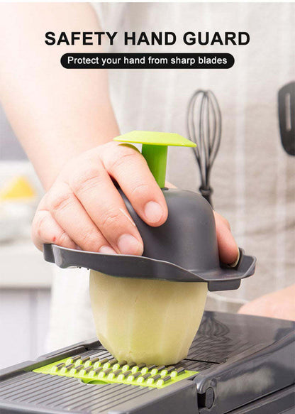Multifunction Vegetable Fruit Slicer Chopper Food Container - Home Brains And Brawn
