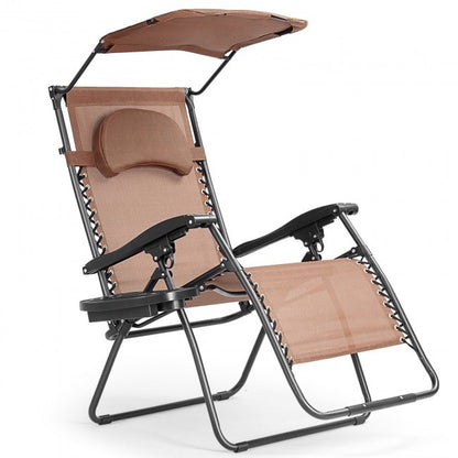 Folding Recliner Lounge Chair - HomeBrainsandBrawn