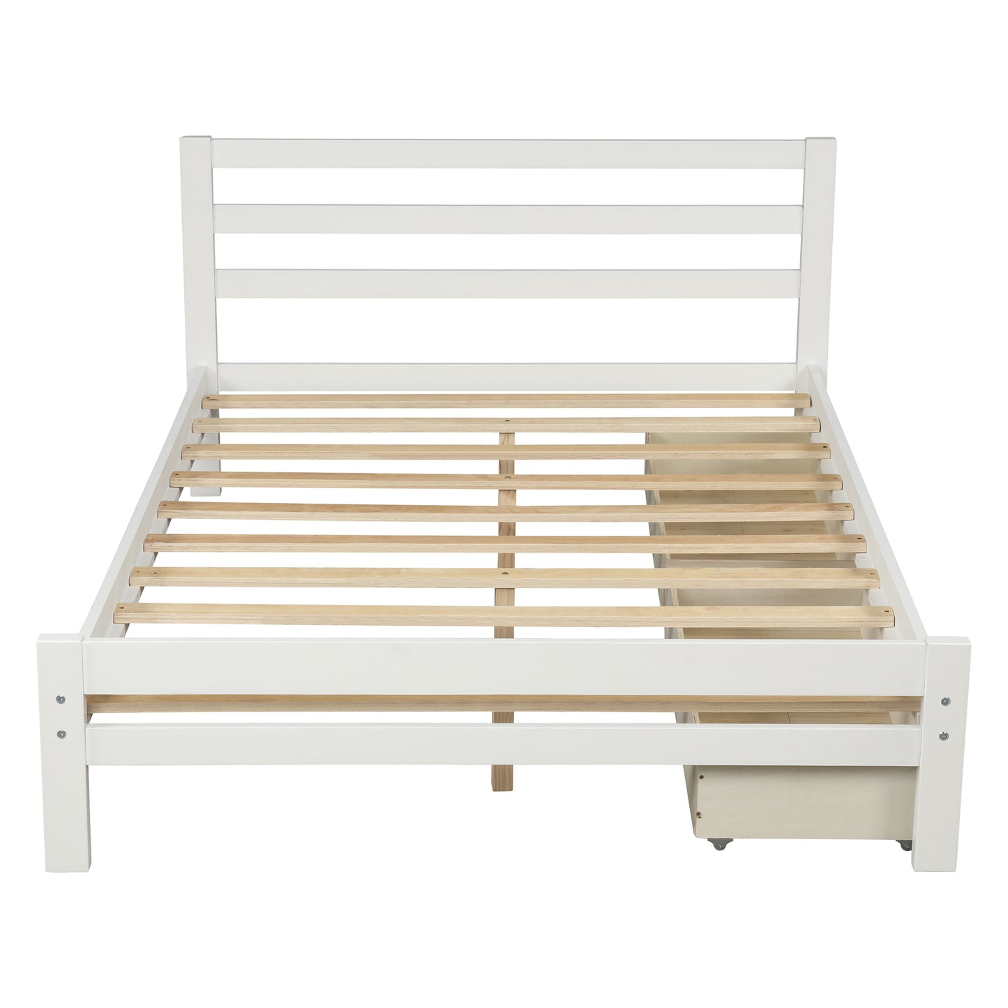 Full Size Bed Frame with Storage