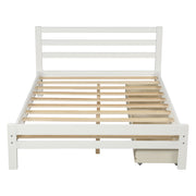 Full Size Bed Frame with Storage - Home Brains And Brawn