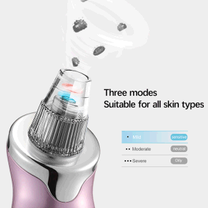 Electric Blackhead Remover Pore Vacuum Suction Diamond Dermabrasion Face Cleaner - Home Brains And Brawn