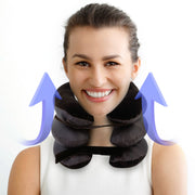 Inflatable Cervical Neck Traction Pillow Neck Shoulder Spine Alignment Pump - Home Brains And Brawn