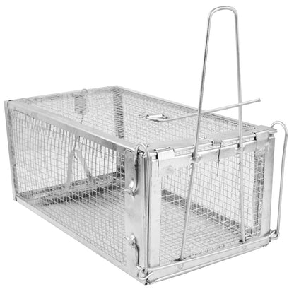 Rat Trap Cage Humane Live Rodent Trap Cage Mouse Control Bait Catch - Home Brains And Brawn