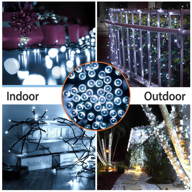 Solar String Lights LED Solar Power Fairy String Light - Home Brains And Brawn