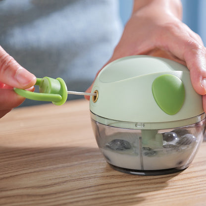 Manual Meat Mincer Garlic Chopper Rotate Garlic Press Crusher Vegetable Onion Cutter - Home Brains And Brawn
