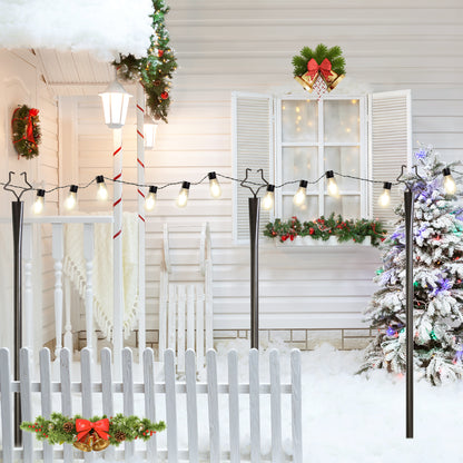 Set of 6 RC String Light Pole - HomeBrainsandBrawn