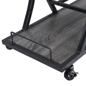 Industrial Bar Cart Kitchen Bar&Serving Cart - HomeBrainsandBrawn