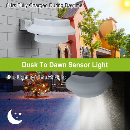 Solar Powered Gutter Lights Outdoor - Home Brains And Brawn